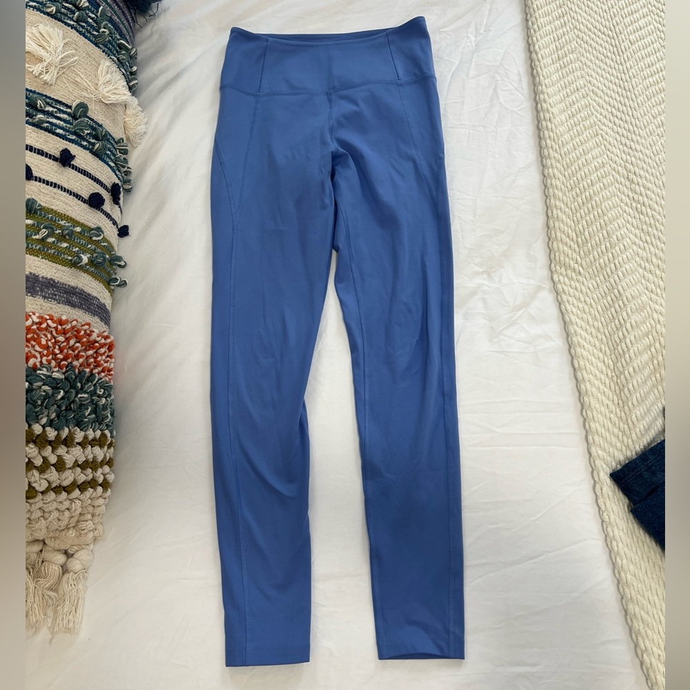 Girlfriend collective periwinkle leggings